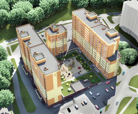 ЖК "Начало мая", ГК Стрижи 9 очередь строительства, город Новосибирск, Заельцовский район, улица Лобачевского